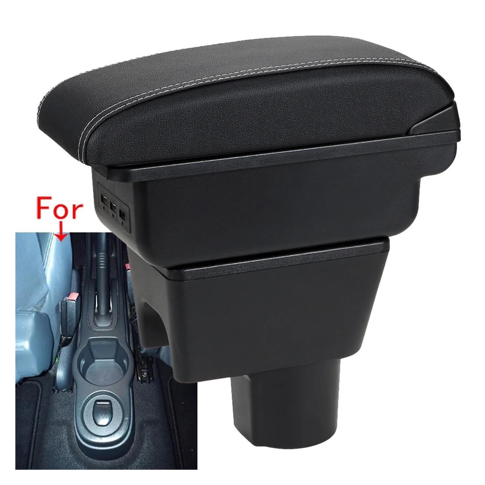 Para Duster Para Oroc 2012-2018 Accesorios Cajas Reposabrazos Coche