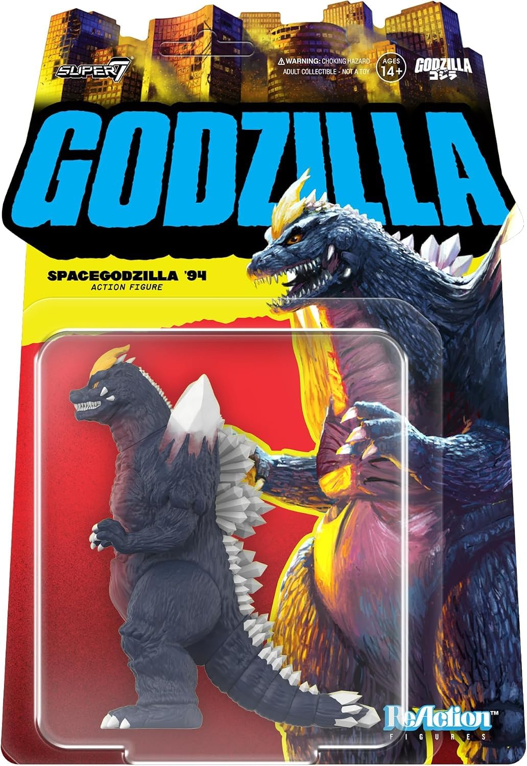 Toho Reaction Figures Wave 11 - SpaceGodzilla Action Figure