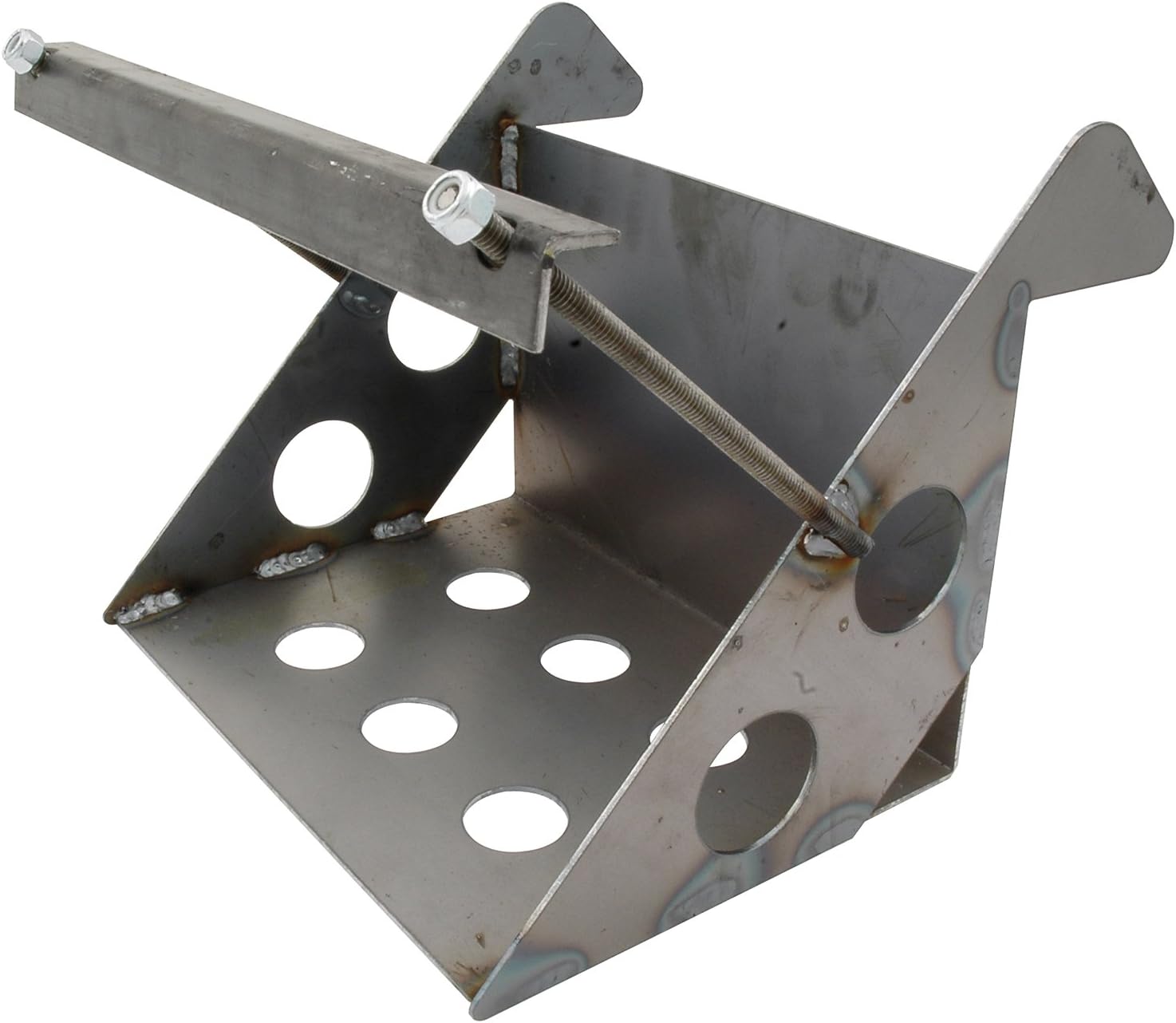 Allstar Performance ALL76101 9-1/2" Wide x 7-1/4" Deep Lightweight Steel Battery Mounting Box