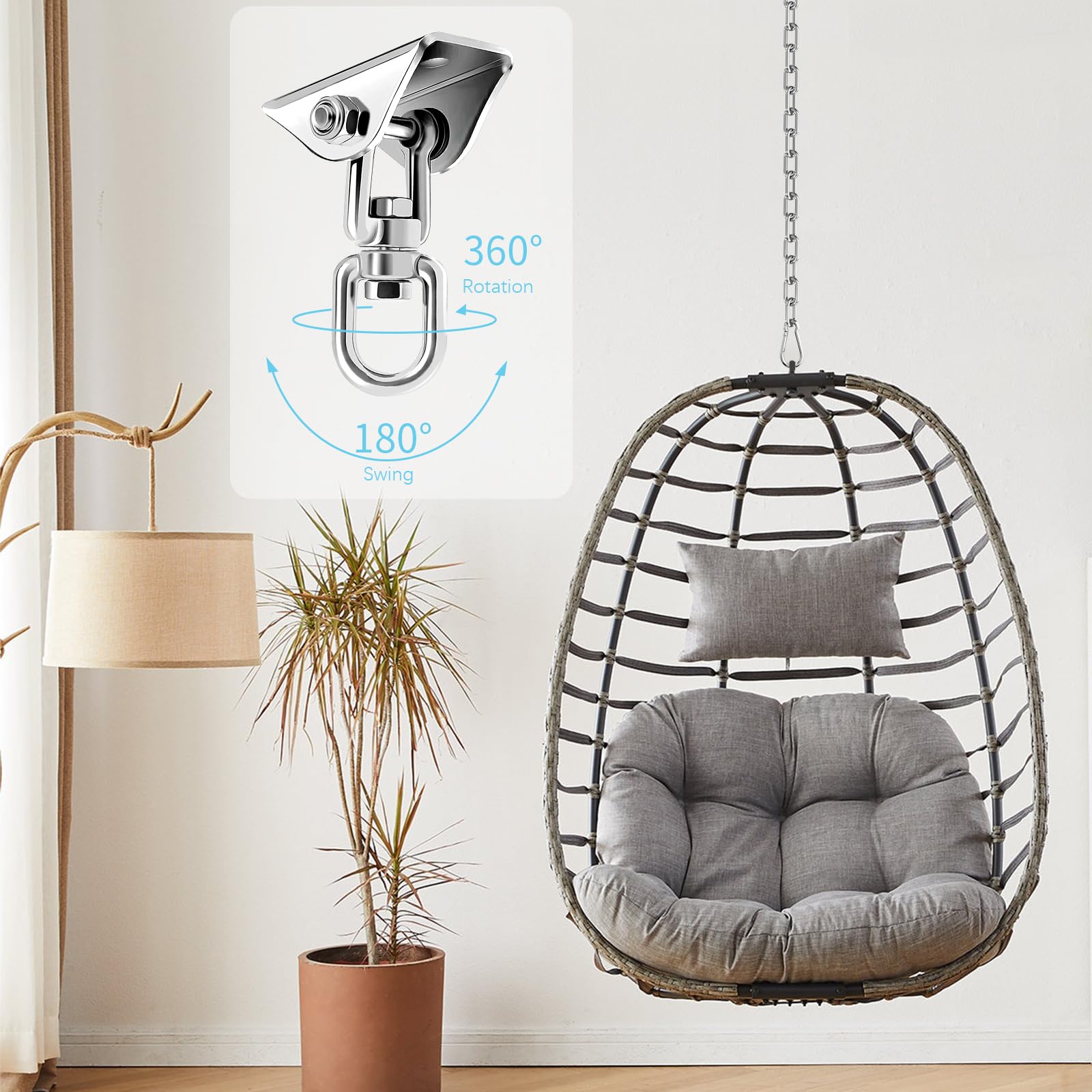 Amazon.co.jp: Morzejar ハンモックハンギングキット スイング