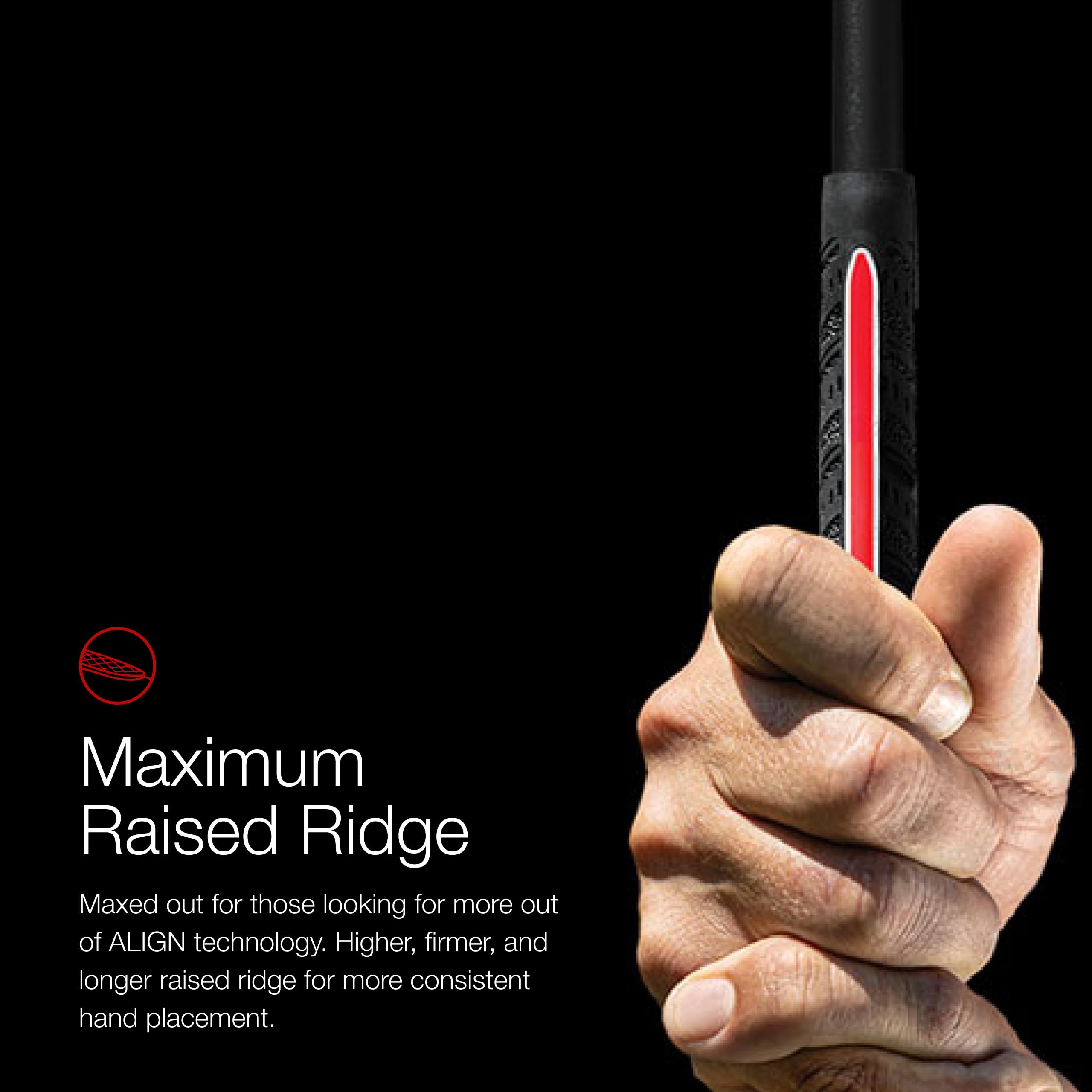 Snapklik.com : Golf Pride MCC Plus4 ALIGN MAX Golf Club Grip - Maximum ...