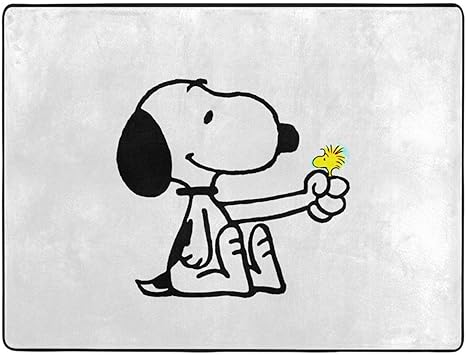 Amazon 壁紙1がかっこいいスヌーピーです カーペット オールシーズン 肌触りが柔らかい ふわふわ 滑り止め付 おしゃれ かわいい ラグマット 1x160x1 2cm Pyddp ホーム キッチン 通販