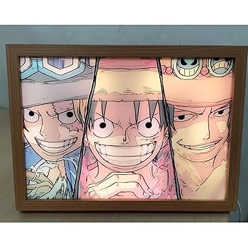 アクリルフォトフレーム ワンピースイラスト入り アクリルフォトフレーム ワンピースイラスト入り 新四皇 - メルカリ