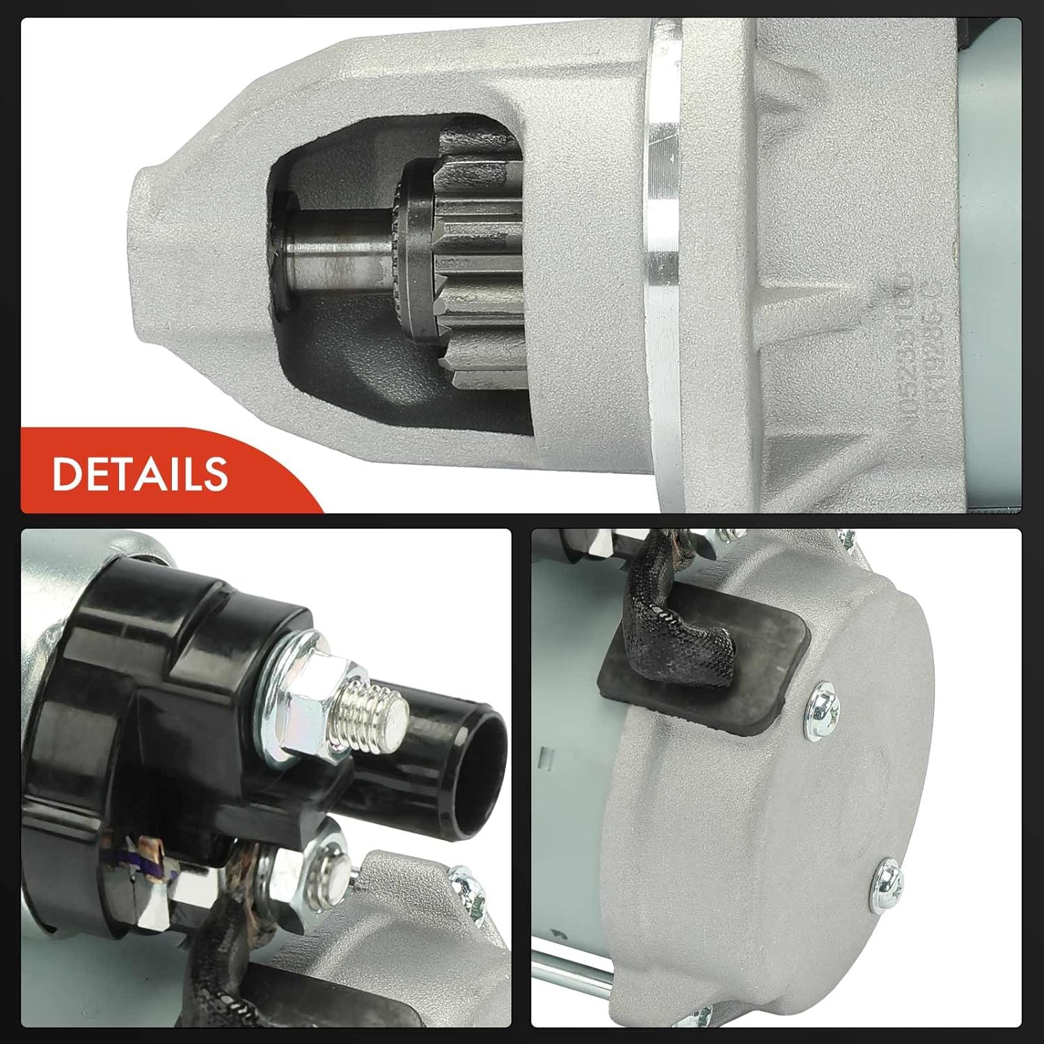 A-Premium Starter Motor Compatible with Ram 1500 2013 2014 2015 2016 3.6L, 12V 1.7KW 11-Teeth Clockwise, Replace# TN428000-9720, 428000-9720