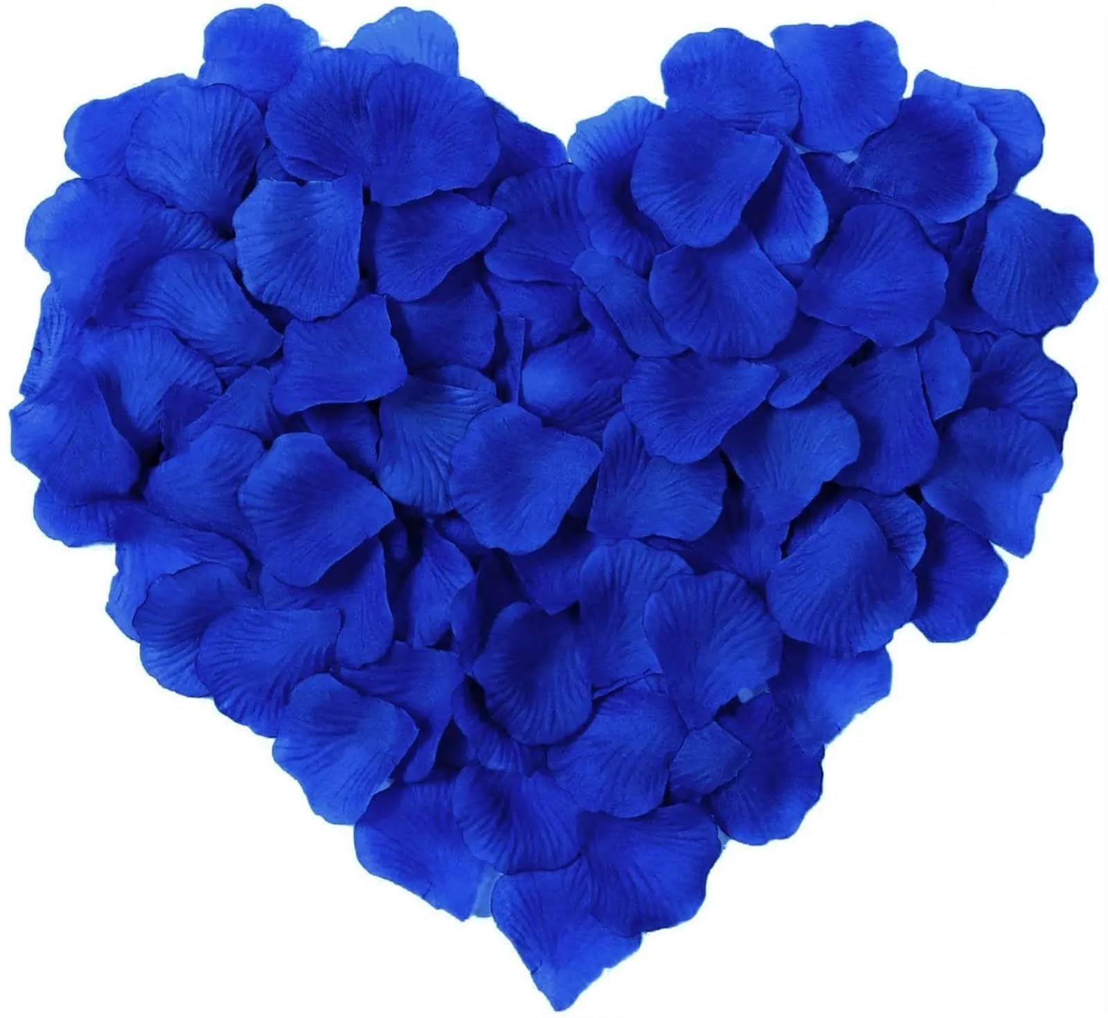3000 Stück rote Rosenblätter for eine romantische Nacht, künstliche Seide, Valentinstagsblume for ihn, Raumdekoration, Hochzeit, Bad den Tischaufsatz, Geburtstag(Blue)