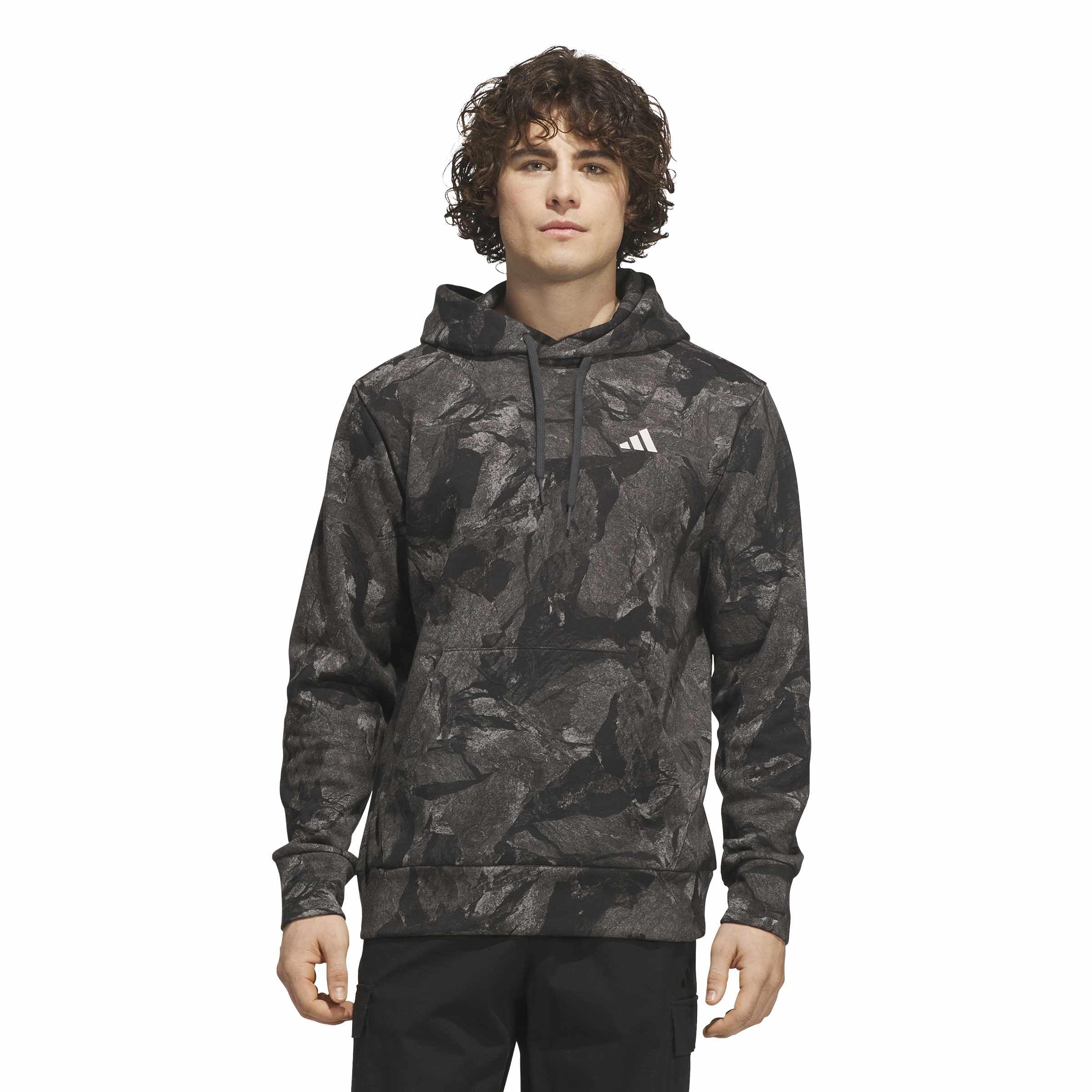 Men's Rock Camouflage All Over Printed Graphic Hoodie