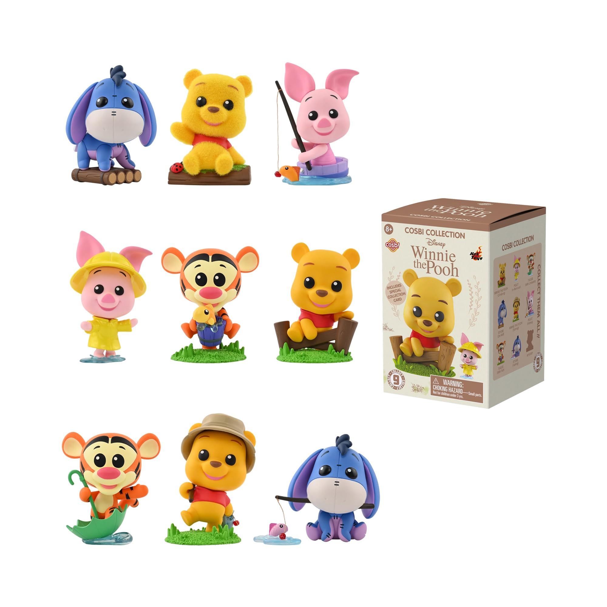 YuMe Winnie The Pooh Cosbi Figurines(INDIVIDUAL)