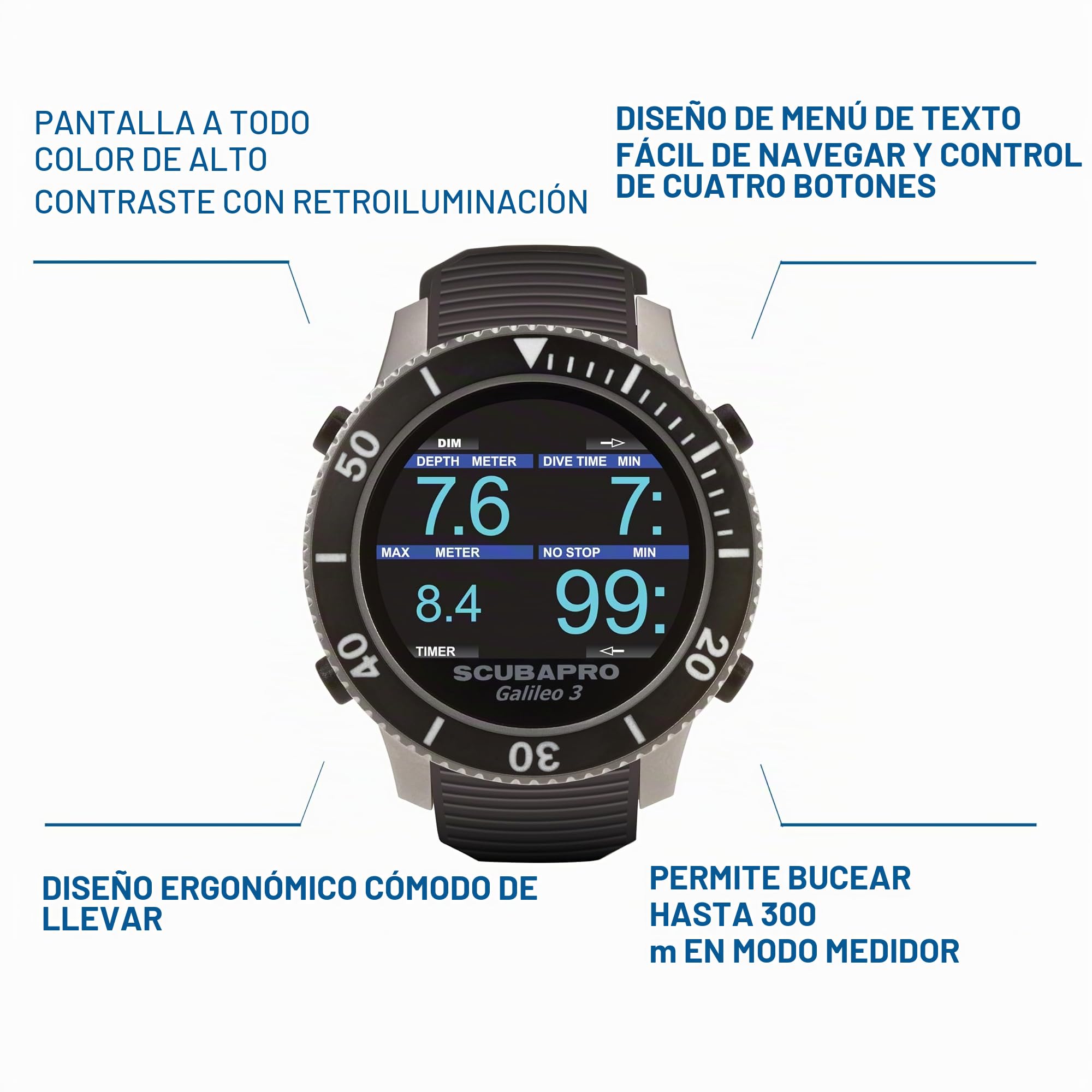 SCUBAPRO Galileo 3 (G3) Sans EMETTEUR