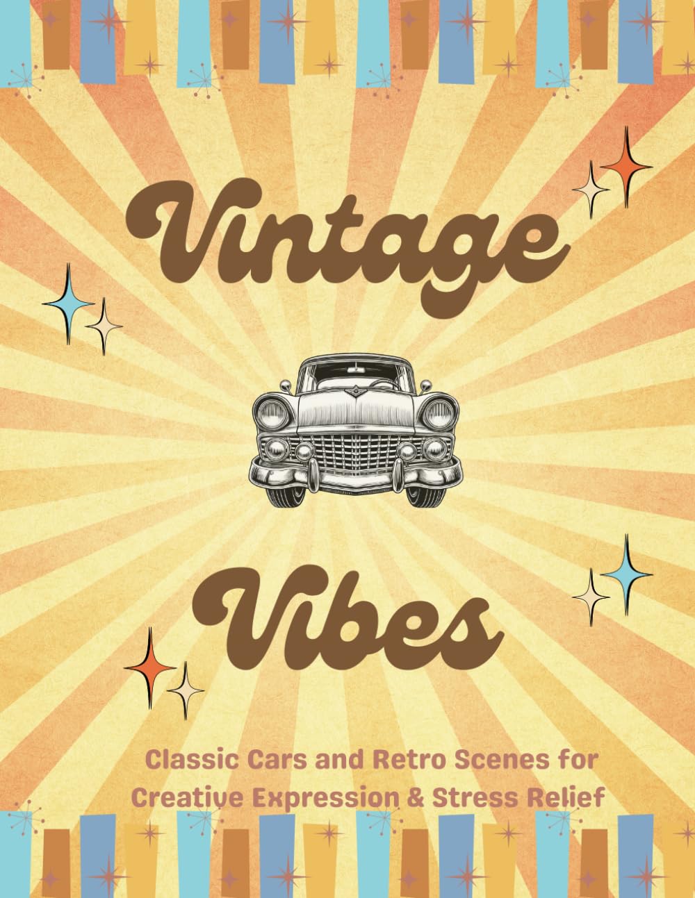Vintage Vibes: Classic Cars and Retro Scenes for Creative Expression & Stress Relief