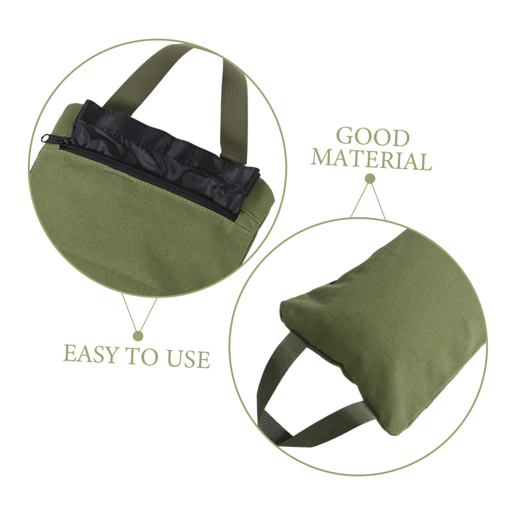 Abaodam 1stück Leichter Gefüllter Sandsack Für Fitness Und Yoga-Training Anpassbar Für Effektives Beintraining Und Gewichtsbelastung Für Zuhause Und Unterwegs