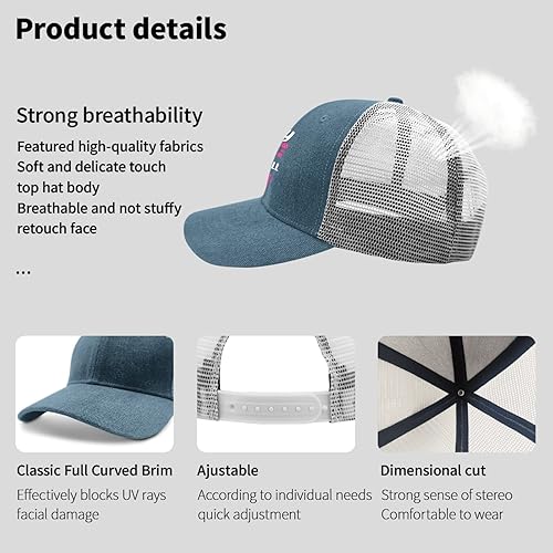 Miniatura 7 de devor Cap Crazy Pickleball Lady Baseball Caps for Men Graphic Dad Hat Adjustable