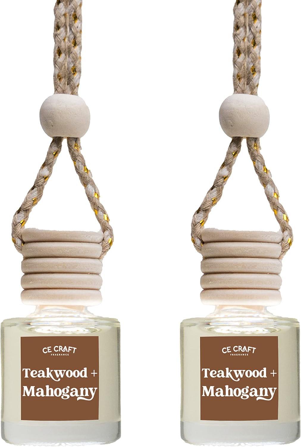 CE Craft Teakwood + Mahogany Car Air Hanging Fragrance Oil