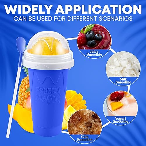 Miniatura 4 de Vaso de granizo TIK TOK Magic Quick Frozen Smoothies Cup máquina de granizados para el hogar taza de granizados para hacer granizados de bricolaje