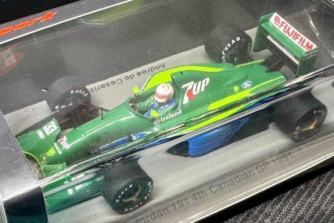 F1ジョーダン191模型 Jordan191日本未発売 ビッグスケールF1