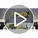DZRWUBHS Canvas Wall Art For Bedroom Modern Wall Decor For Living Room Kitchen Decor Bathroom Wall Decorations Black And White Wall Pictures Yellow Rose Flowers Canvas Prints Girls Room Artwork