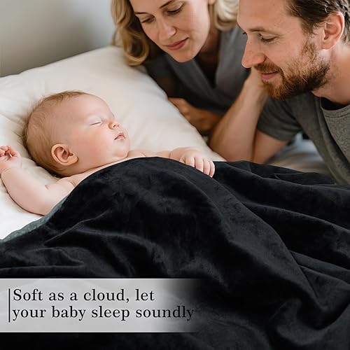 Miniatura 5 de MERITLIFE Juego de edredón mullido de sherpa tamaño queen, juego de edredón de 3 piezas en una bolsa, edredón suave y funda de almohada negro, juego