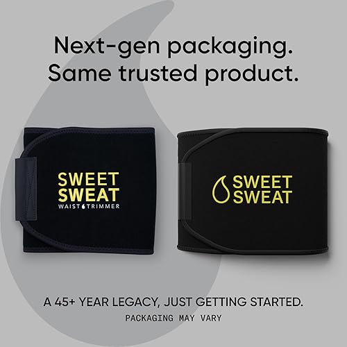 Vista 19 de Sports Research - Faja reductora de cintura Sweet Sweat, la banda de sudoración aumenta la temperatura del estómago para reducir el peso del agua