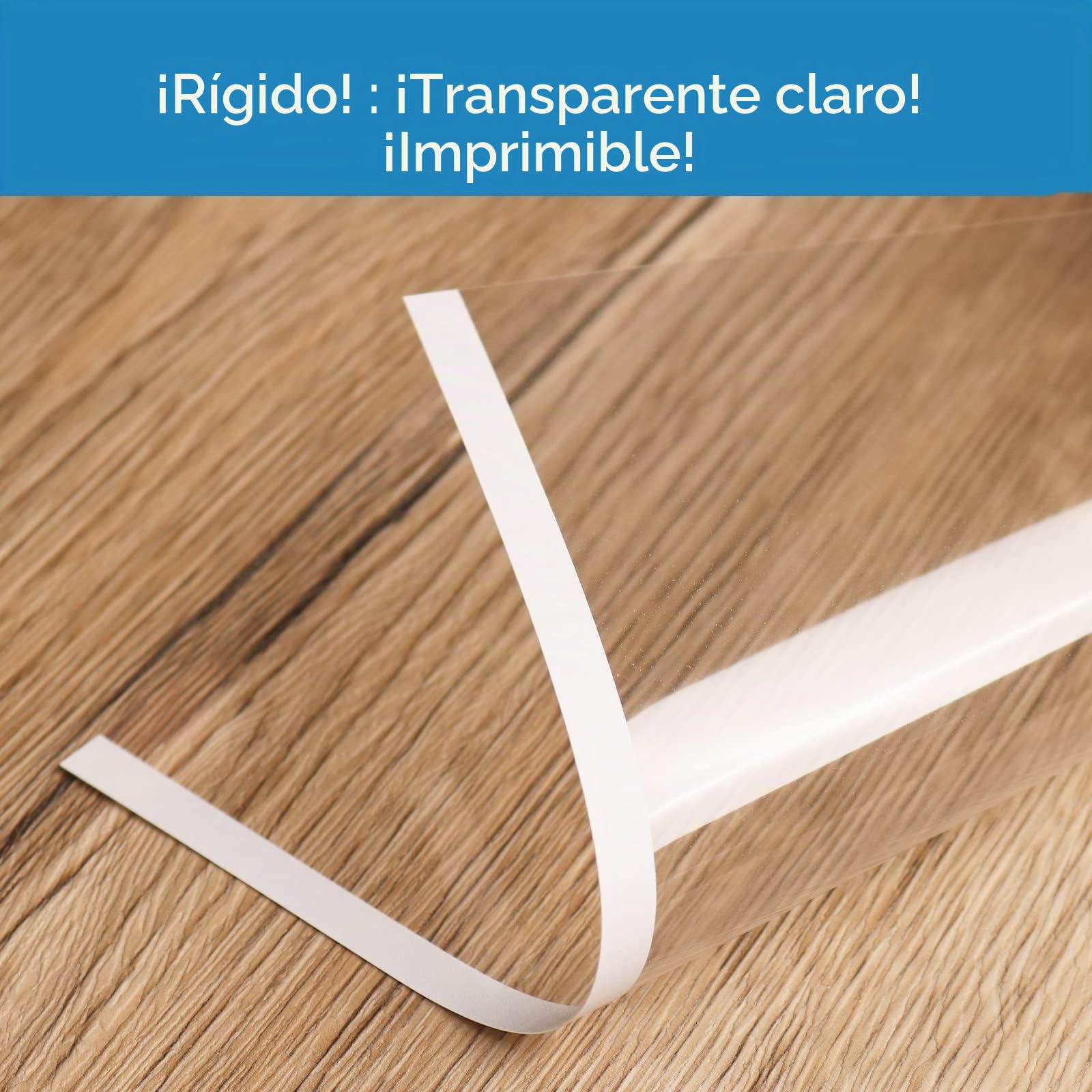A3 Película OHP de inyección de tinta - 20 hojas de película de papel transparente para retroproyector con sensor de disparo para impresora de inyección de tinta (420 x 297 mm)