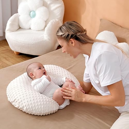 Miniatura 2 de Funda de almohada para lactancia y posicionador para lactancia materna y alimentación con biberón, apuntalar al bebé, tiempo de barriga, apoyo para