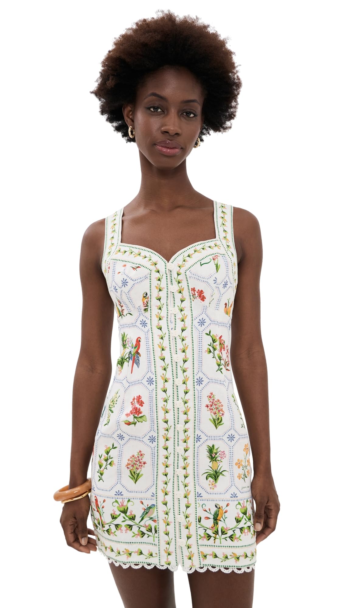 Women's Tropical Mini Dress