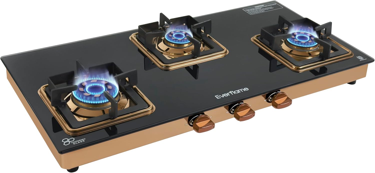 Everflame Aurum 3 Burner Gas Stove