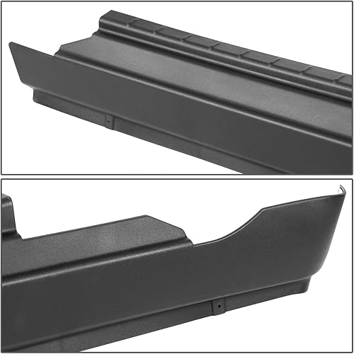 Miniatura 3 de DNA MOTORING Cubiertas de panel basculante compatibles con Ram 150009-20 Ram 2500 3500 Crew Cab Pickup 09-18, repuesto de placa de umbral de