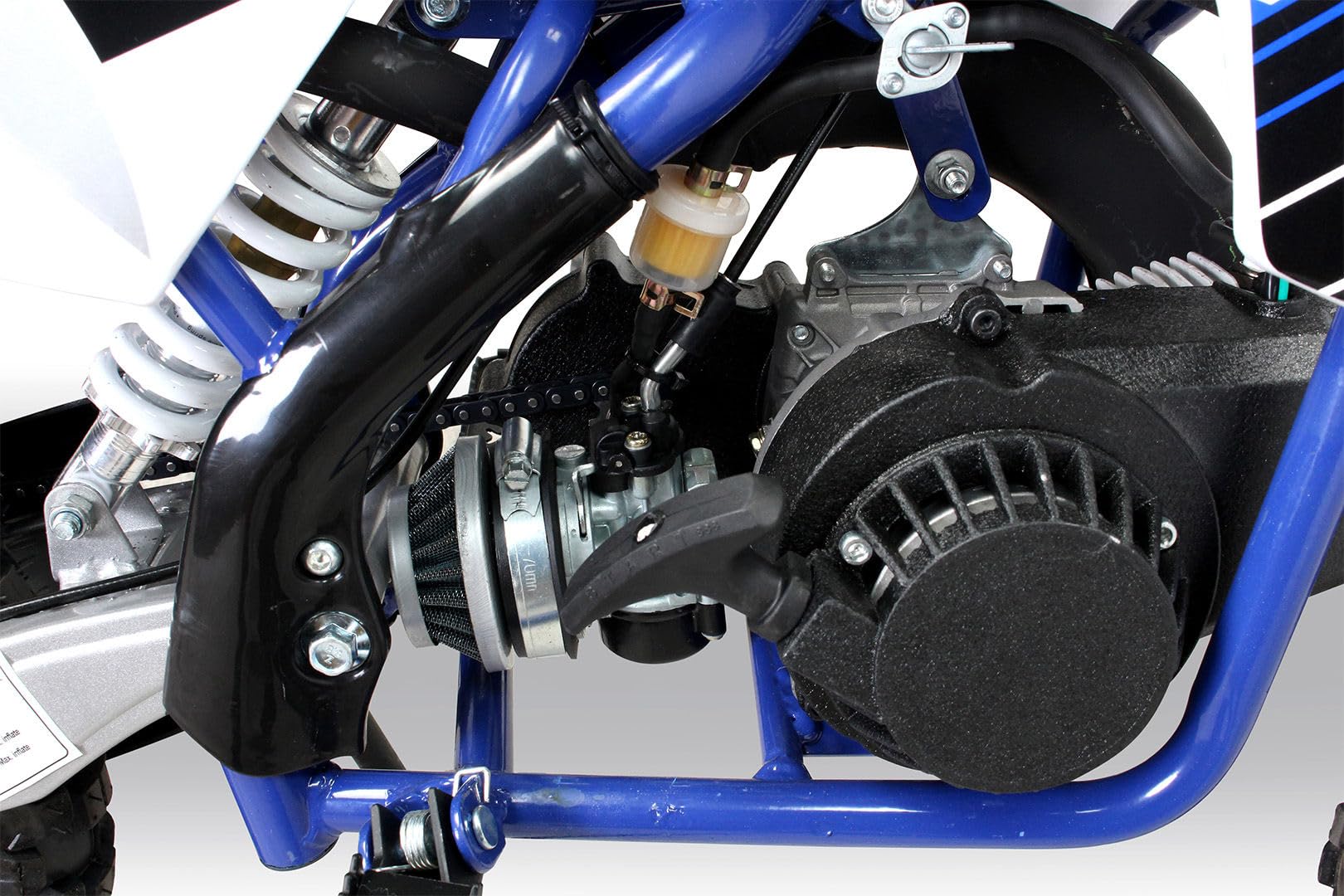 Mini Cross minicross GAZELLE TUNING 50cc 2 tempi Carburatore 15 + Gas Regolabile + Avviamento Easy Start + Cerchi 10" + Freni a disco + Altezza sella ca. 60cm + Garanzia 24 mesi (COLORE ARANCIO)