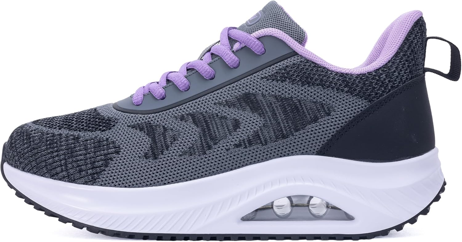 Womens Arch Support Walking Shoes Plantar Fasciitis Orthotic Sneakers for Foot Pain Relief US Size 6-11