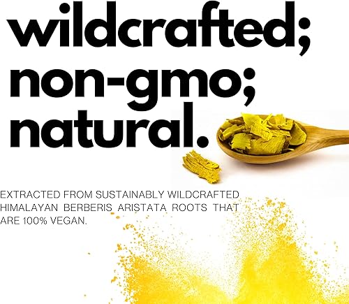 Miniatura 4 de Clean Label Berberina HCl 97% - Suplemento de berberina pura de alta resistencia clínicamente estudiada de 500 mg - Sin gluten - 21 cápsulas