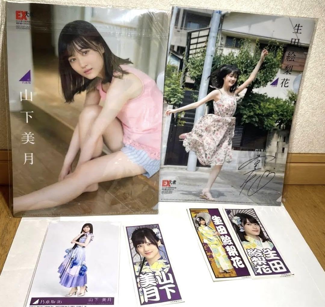 Amazon.co.jp: 生田絵梨花 山下美月 ポスター クリアファイル シール