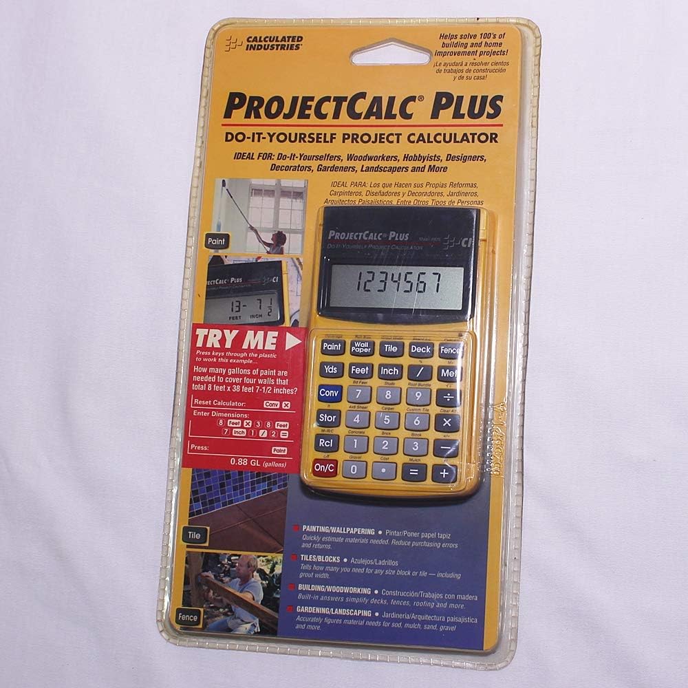 Calculated Industries 8525 ProjectCalc Plus Calculator