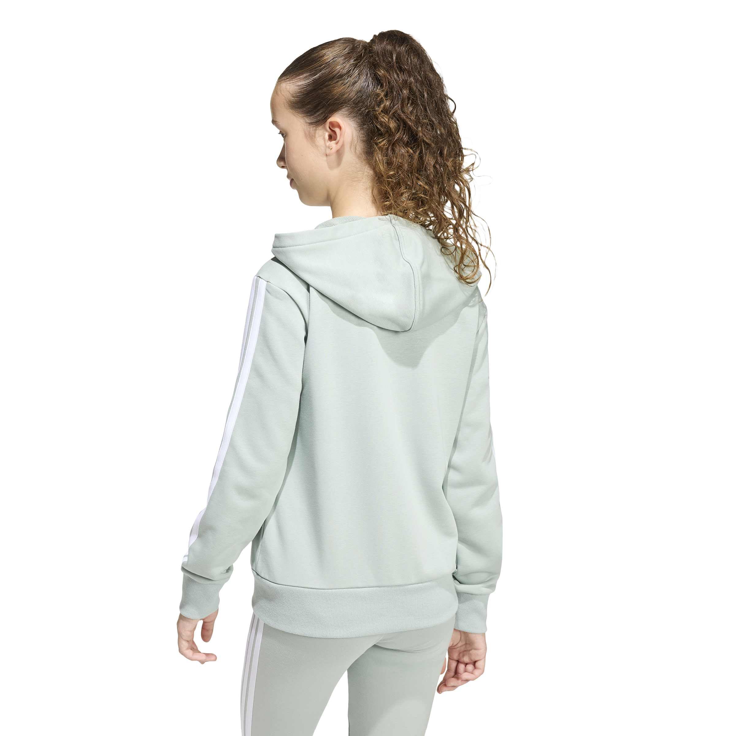 Adidas Essentials Chaqueta Deportiva con Capucha y Cremallera