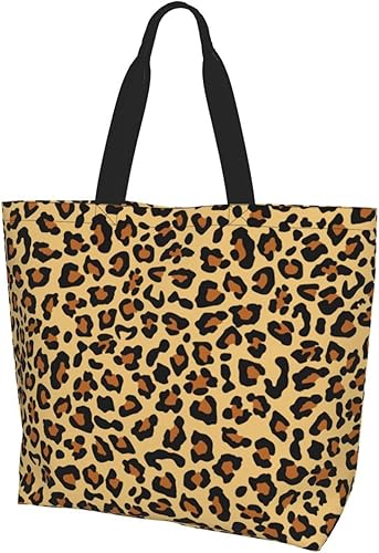 Miniatura 10 de IMPCOKRU Bolsa grande para mujer, bolsa reutilizable, bolsa de comestibles de doble cara plegable para actividades de compras y viajes