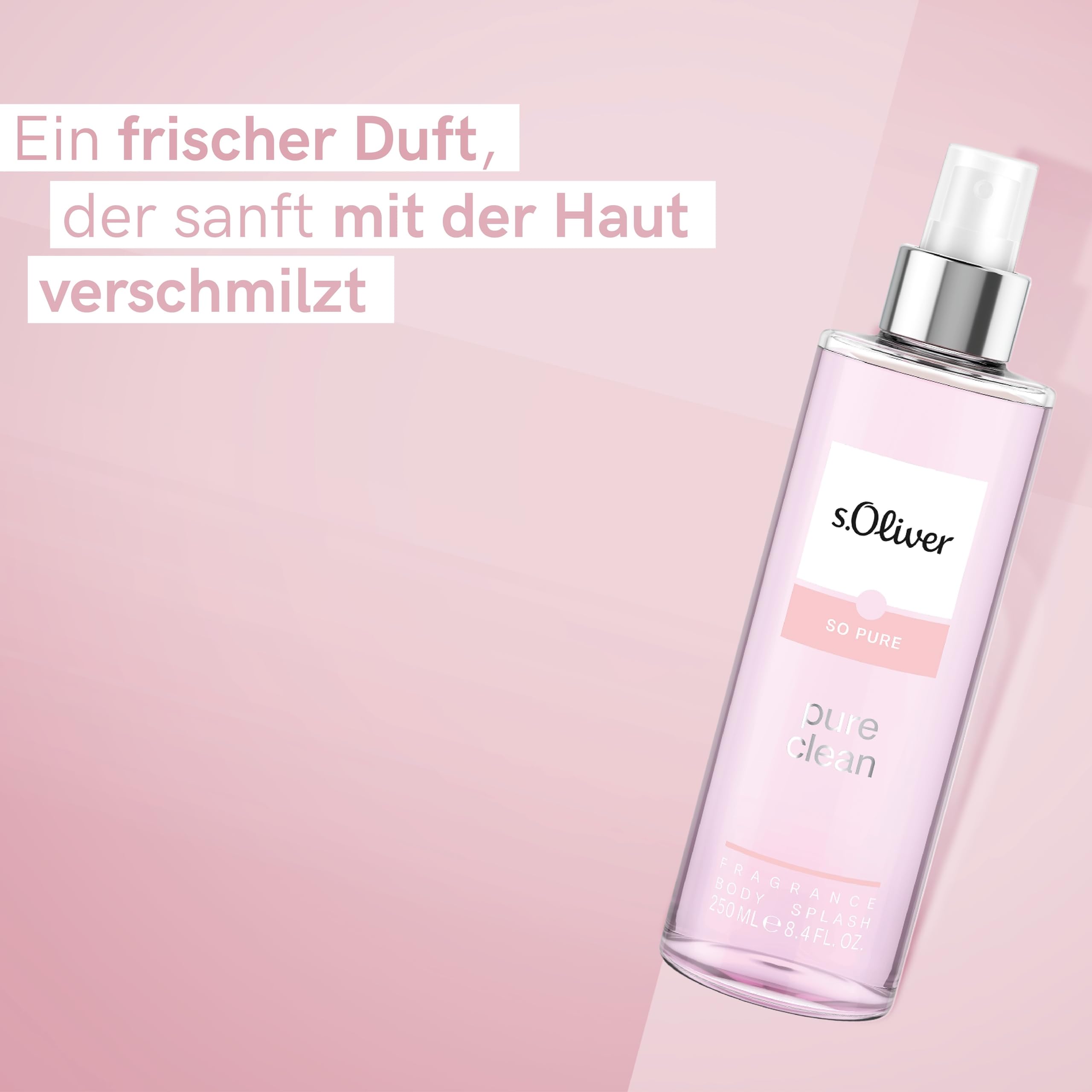 s.Oliver SO PURE Women Body Splash 250ml - spritzig blumig feminin