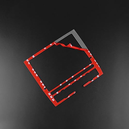 Miniatura 8 de AIRSPEED Para Porsche Panamera 2010-2016 - Marco de pantalla de navegación para consola central de coche, adhesivo de fibra de carbono, accesorios