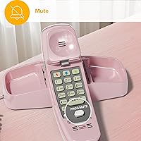 Vista 40 de Teléfono con cable AT&T 688 pies, Negro