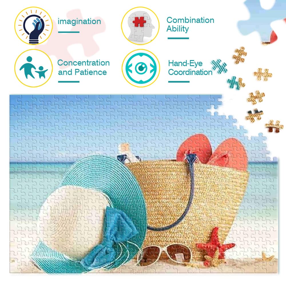 Puzzle 1000 Pezzi Cabina Al Chiaro Di Luna - Sfida Per Adulti 70x50 Cm