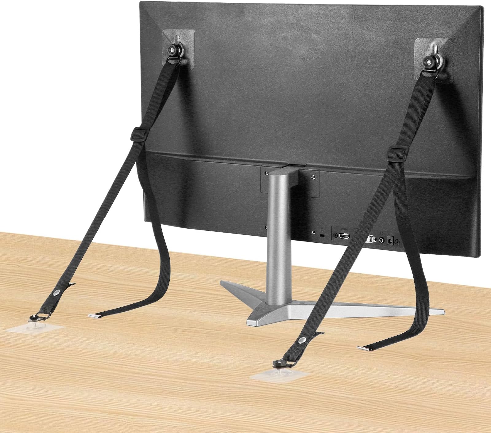 Amazon.com: 4pcs Adjustable TV Anti Tip Safety Straps, No Drill TV ...