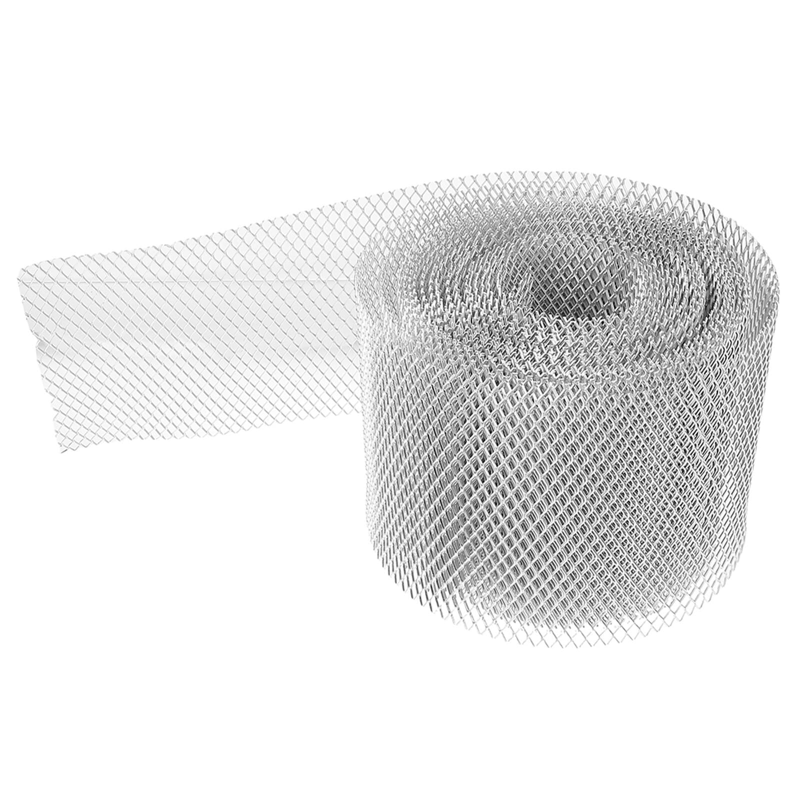 Aluminium Dachrinnenschutz als Laubfilter für Dachrinnen Silber