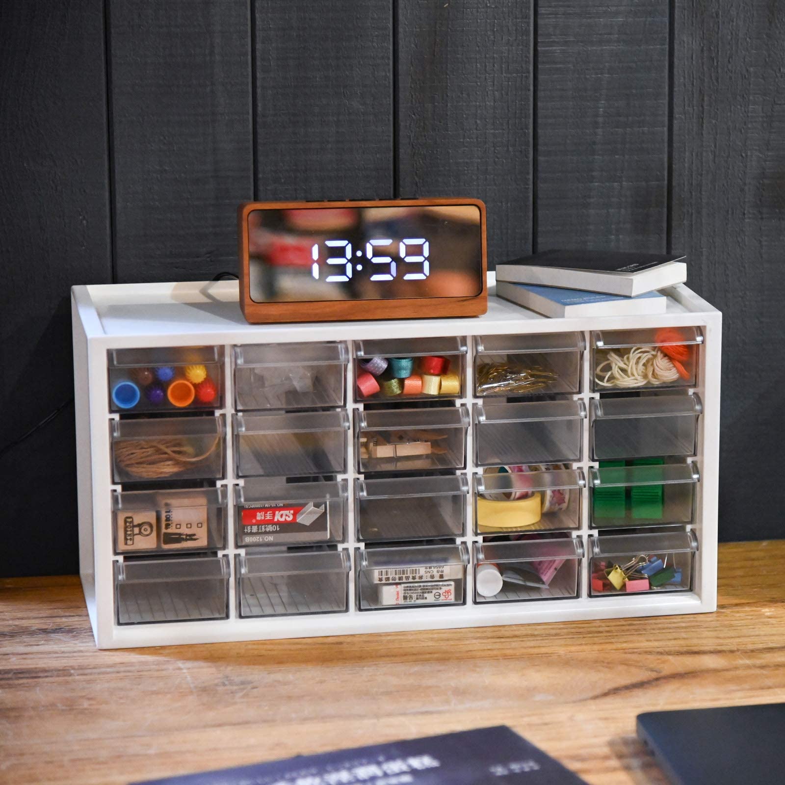 Buy livinbox small storage drawers with 20 dividers for Arts, Crafts