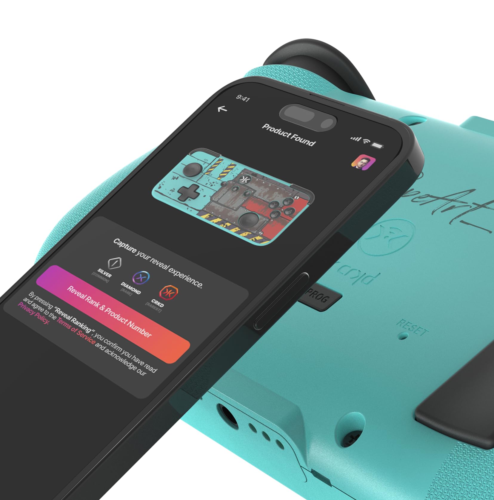 CRKD NEO S - Wireless Collectible Controller Compatible with Nintendo Switch, PC, Mobile & Smart TV Gaming (Junkyard - POPeART Edition)