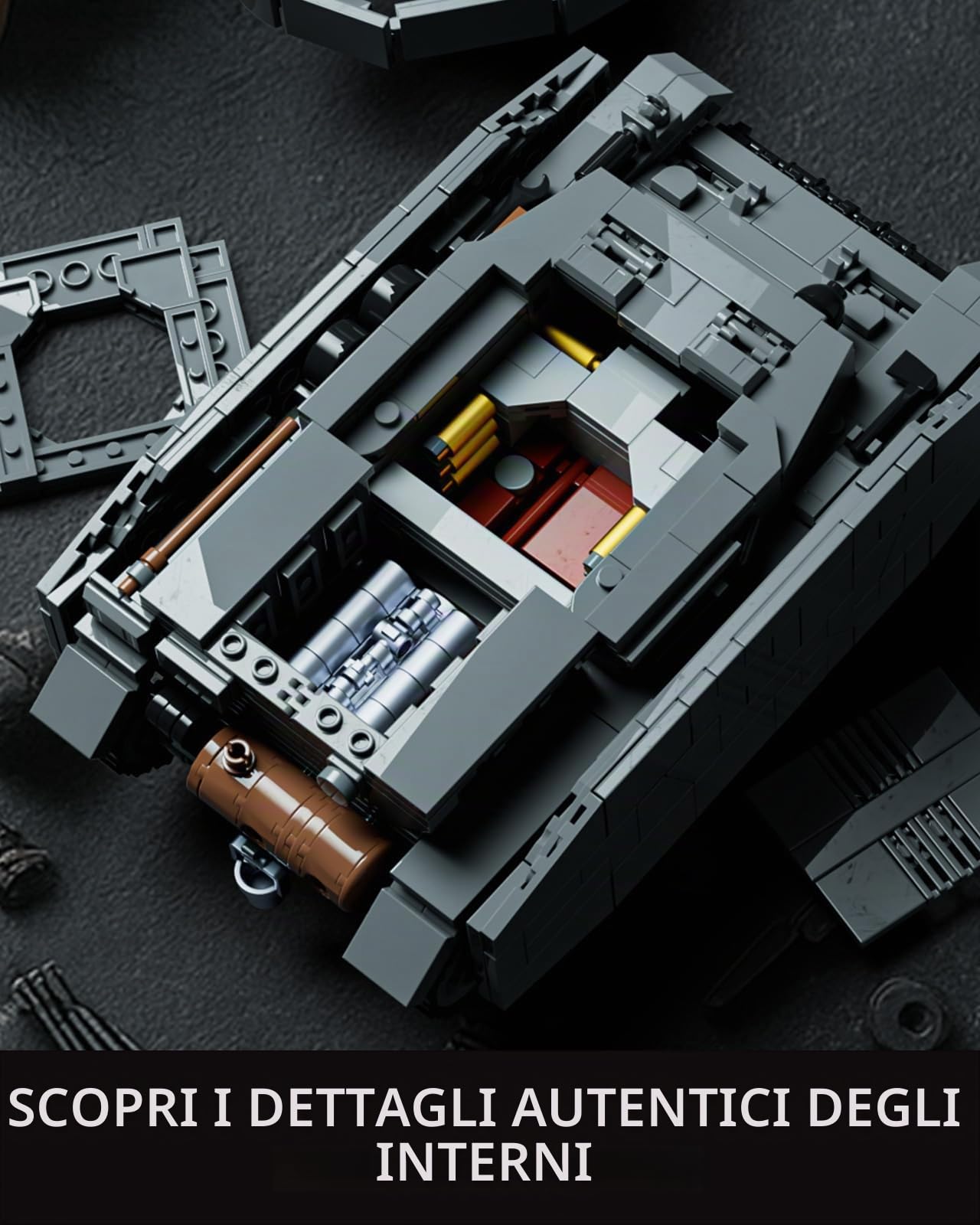 Nifeliz Panzer IV G Kit di Costruzione Carro Armato, Regalo per gli Appassionati di Militari Uomo e Donna, Militare Modello da Collezione per Adulti (1006 Pezzi, NF10312) | WW2 Tedesco da collezione Pz.Kpfw. Modello IV G Army per adulti da costruire ed es