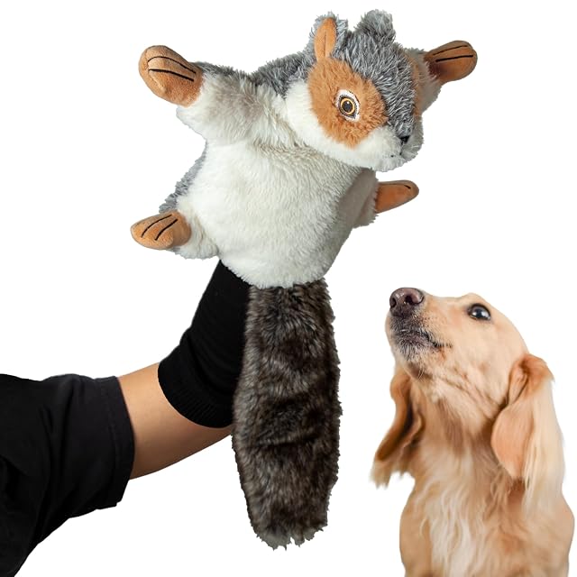 Milunova Pupr Pals - Juguete Interactivo de Marionetas para Perros y Gatos