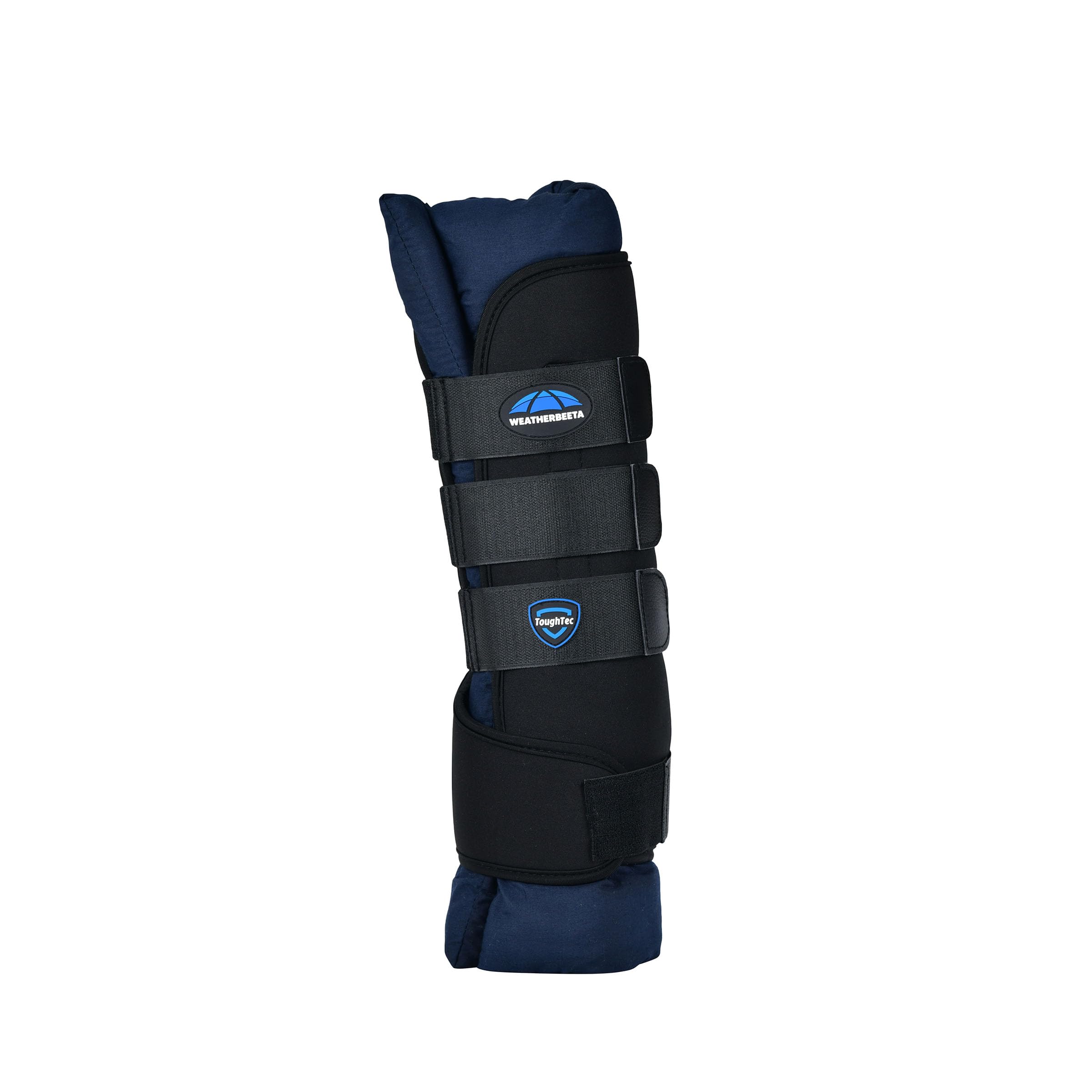 WeatherBeeta Tough-Tec Stable Boot Wraps, Black/Navy, Large