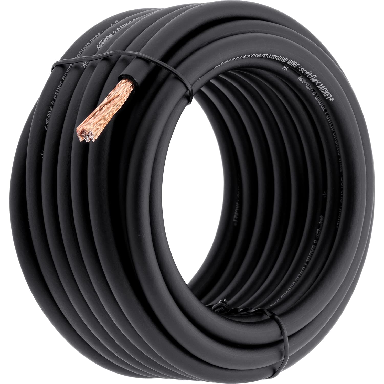 Install Link 8 Gauge Power or Ground Wire Cable, 20ft, CCA