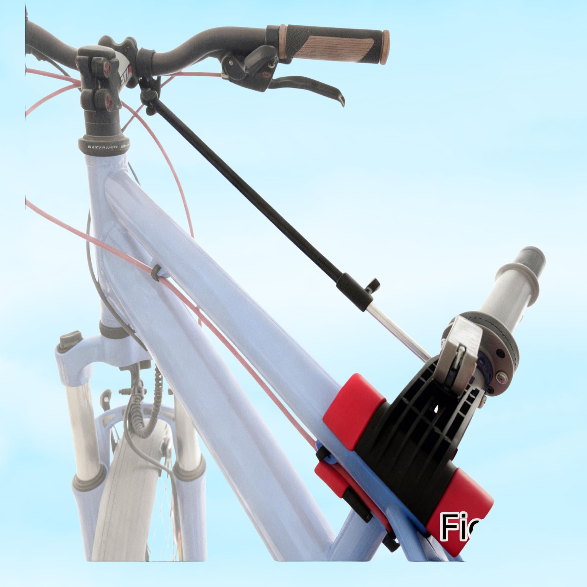 Generisch Fahrradmontageständer bis 30kg – Stabiler Reparaturständer für E-Bike, MTB & Rennrad | Höhenverstellbar 109-180cm, 360° Drehklemme & Magnet-Ablage | Inkl. Werkzeug