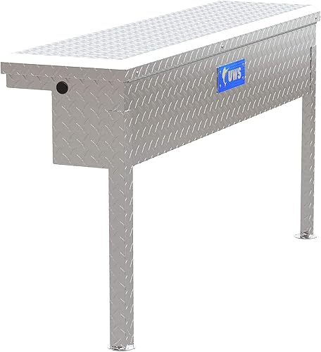 Miniatura 5 de UWS EC30201 Caja de herramientas lateral de aluminio de pared pesada de 48 pulgadas con perfil bajo, tapa RigidCore