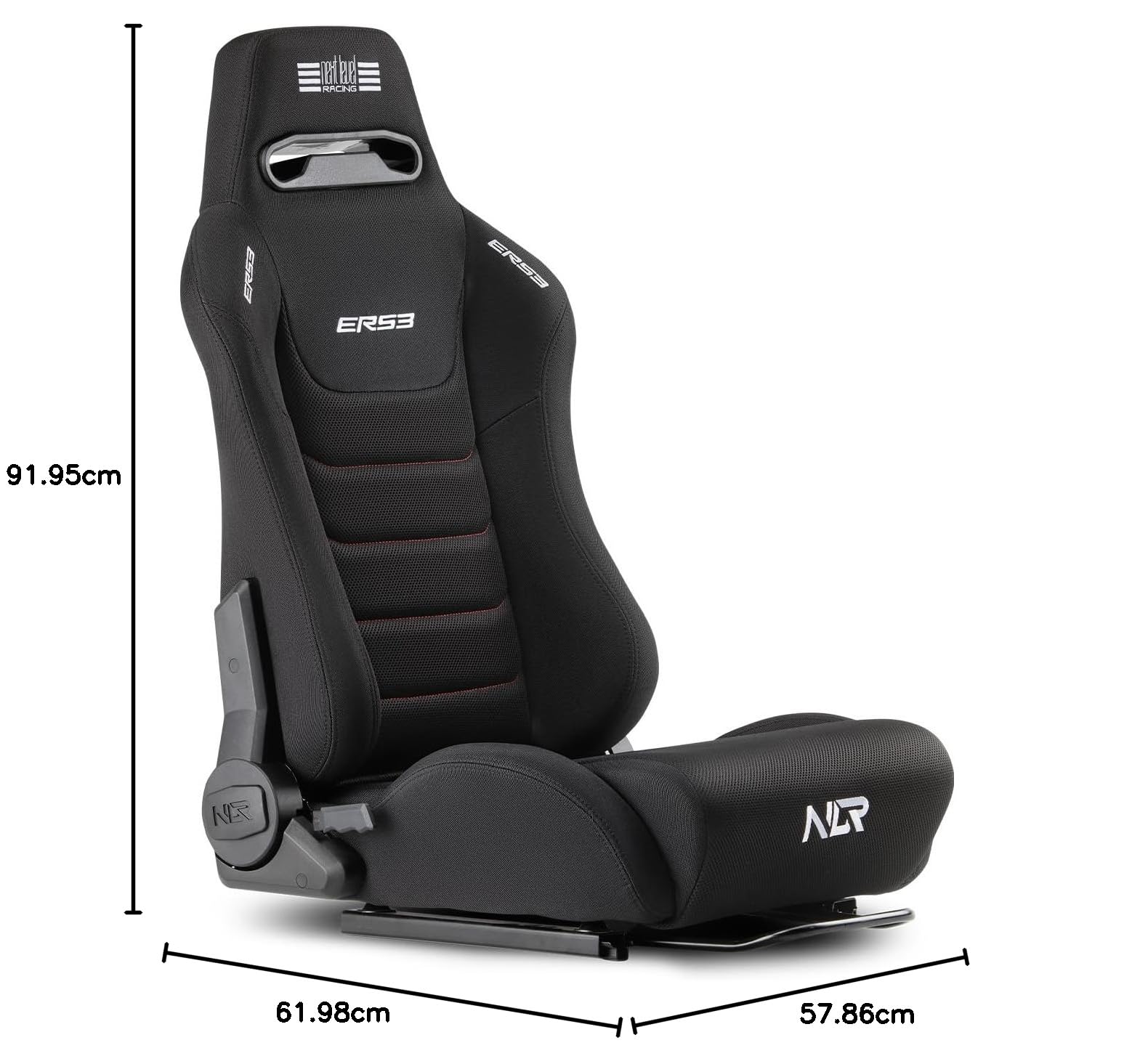 Next Level Racing ERS3 Elite Reclining Seat - Fabric & Mesh Edition