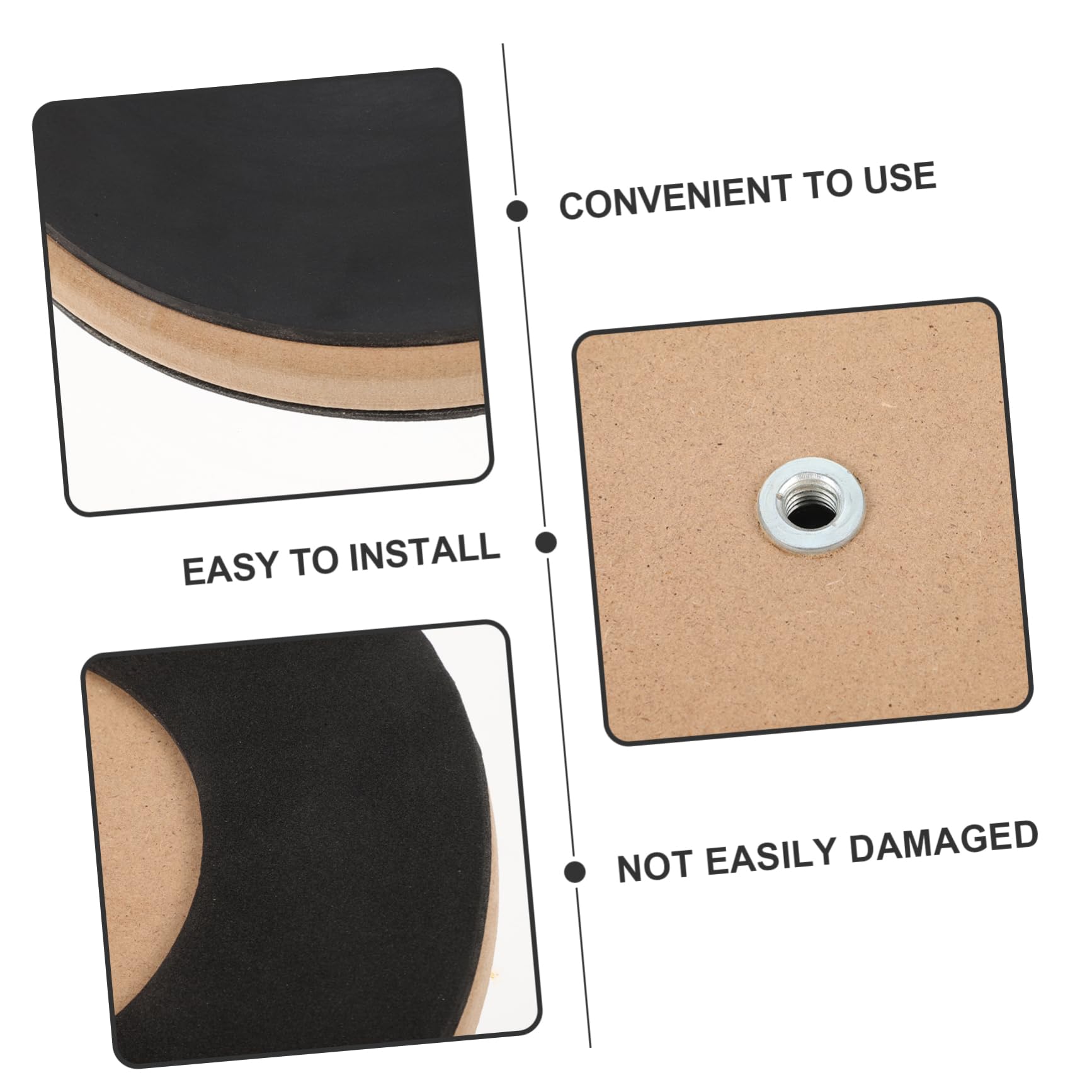 BESTonZON Pad Do Ćwiczeń Dumb Drum Pad Do Tłumienia Bębnów Tłumiki Bębnów Silikonowe Pad Do Ćwiczeń Bębnów Maty Perkusyjne Gumowe Podkładki Perkusyjne Tłumiki Bębnów Tłumiki Bębnów Pady