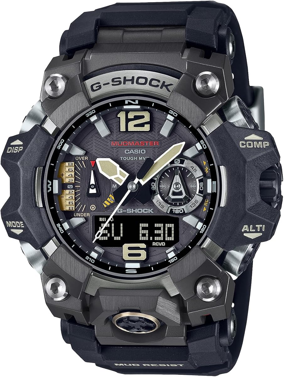 Casio G-Shock GWG-B1000-1AJF Master of G Series MUDMASTER Flagship Model Triple Sensor Japan Import Nuevo